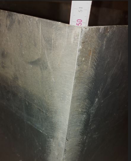 Aluminium Wanne dicht LxBxH 91x85x50 cm in Backnang
