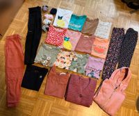 Mädchen 134/140 Paket Shirts, Leggins, Strickjacke, Sweatjacke Bayern - Bad Tölz Vorschau