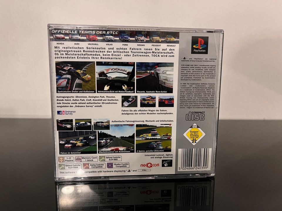 TOCA TOURING CAR CHAMPIONSHIP | Playstation 1 Ps1 ps one PSX in Kerpen