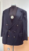 Burberry Jacket, Gr. 62, schwarz, goldene Knöpfe reine Schurwolle Hessen - Sinntal Vorschau