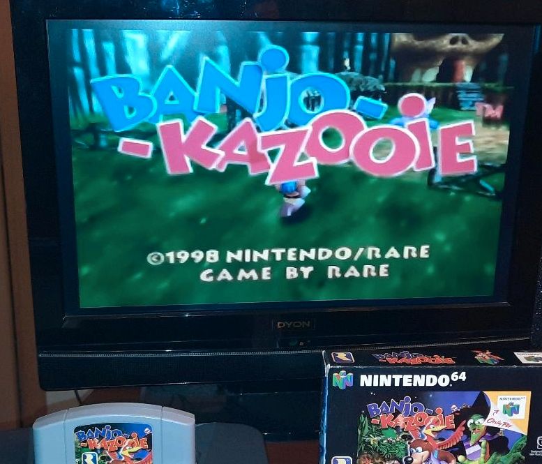 Nintendo 64 Spiel : BANJO KAZOOIE + LÖSUNGSBUCH ( CIB !) in Mönchengladbach