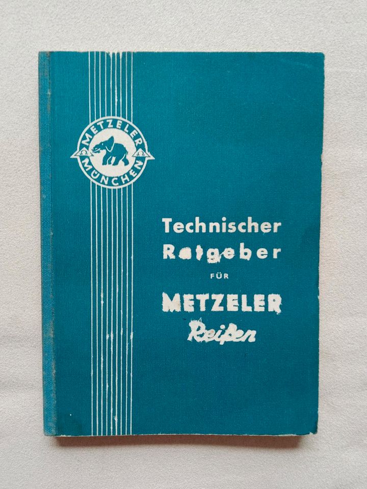 Technischer Ratgeber für METZELER Reifen; Ausgabe März 1954 in Oldenburg in Holstein