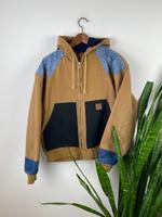Carhartt Jacke Rework Braun M - Vintage Remade Herren Jacke Hessen - Gießen Vorschau