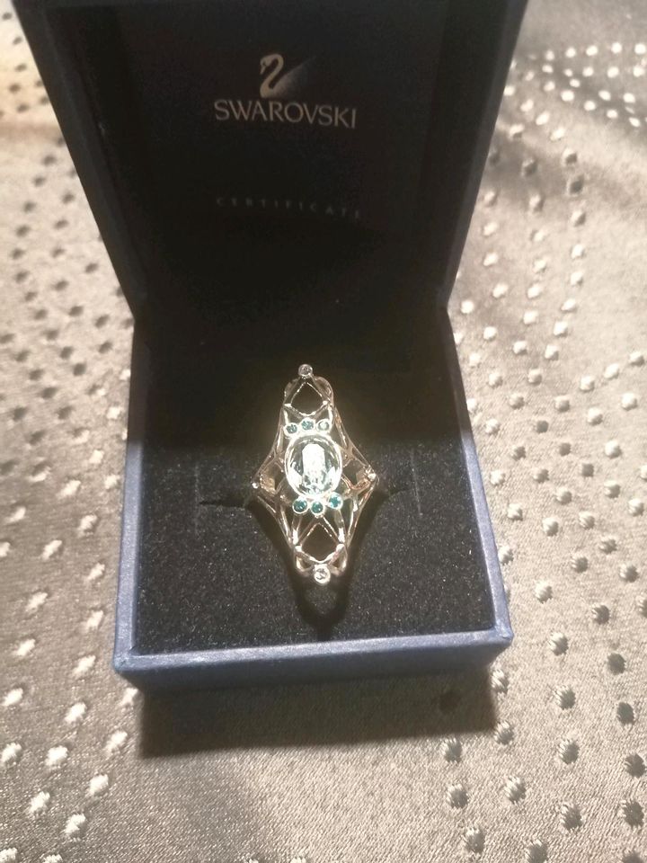 Swarovski Silberring 60 in Magdeburg