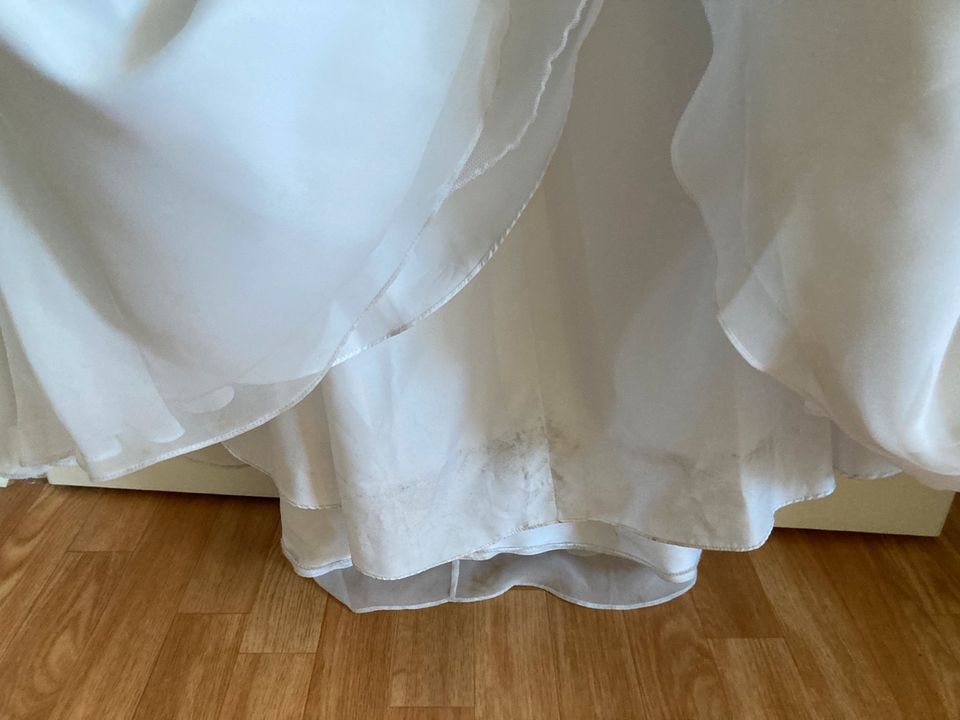 Brautkleid/ Hochzeitskleid A-Linie, Gr. 52/54 in Kiel