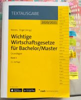 Wichtige Wirtschaftsgesetze für Bachelor/Master 2020/2021 Nordrhein-Westfalen - Burscheid Vorschau