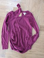 Umstandskleidung Schwangerschaft dünner Pulli Schleife Fuchsia xs Frankfurt am Main - Nieder-Erlenbach Vorschau