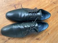 Schwarze Herrenschuhe Gr 42 Hamburg-Nord - Hamburg Winterhude Vorschau