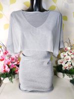 Neu! Sexy Koucla 2in1 Netz Mini Kleid Dress S 36 M 38 Grau Summer Nordrhein-Westfalen - Übach-Palenberg Vorschau