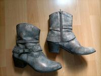 Cowboy Stiefletten, silber grau, wie Neu, 39 Nordrhein-Westfalen - Euskirchen Vorschau