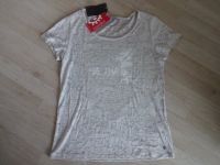 Zabaione T-Shirt Shirt Gr. 40/42 M sesam beige kurzarm durchsicht Baden-Württemberg - Pforzheim Vorschau