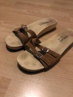 Berkemann Pantolette Clog Fußbett Größe 41 Leder Holz selten Dortmund - Innenstadt-Ost Vorschau