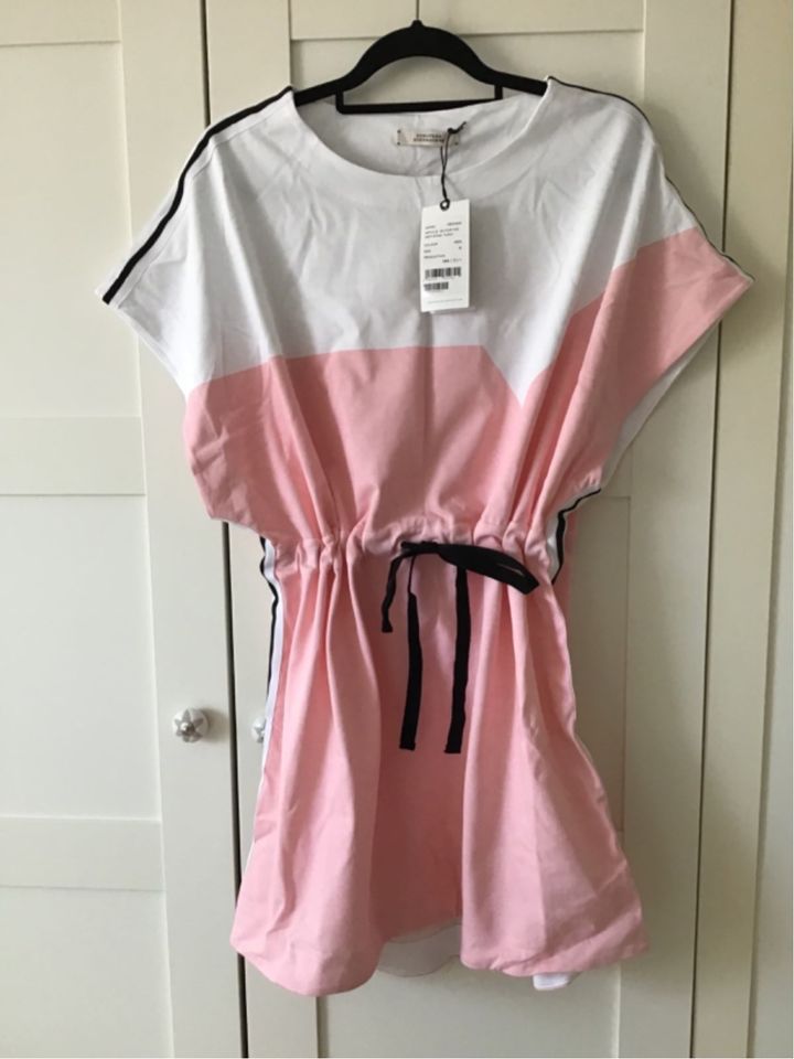 Dorothee Schumacher,Sommerkleid,Weiß/Rose, Größe 6,Neu,42,44,40 in Wathlingen