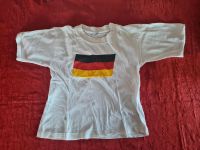 Deutschland T-shirt Gr.128 in weiß guter Zustand Niedersachsen - Meine Vorschau