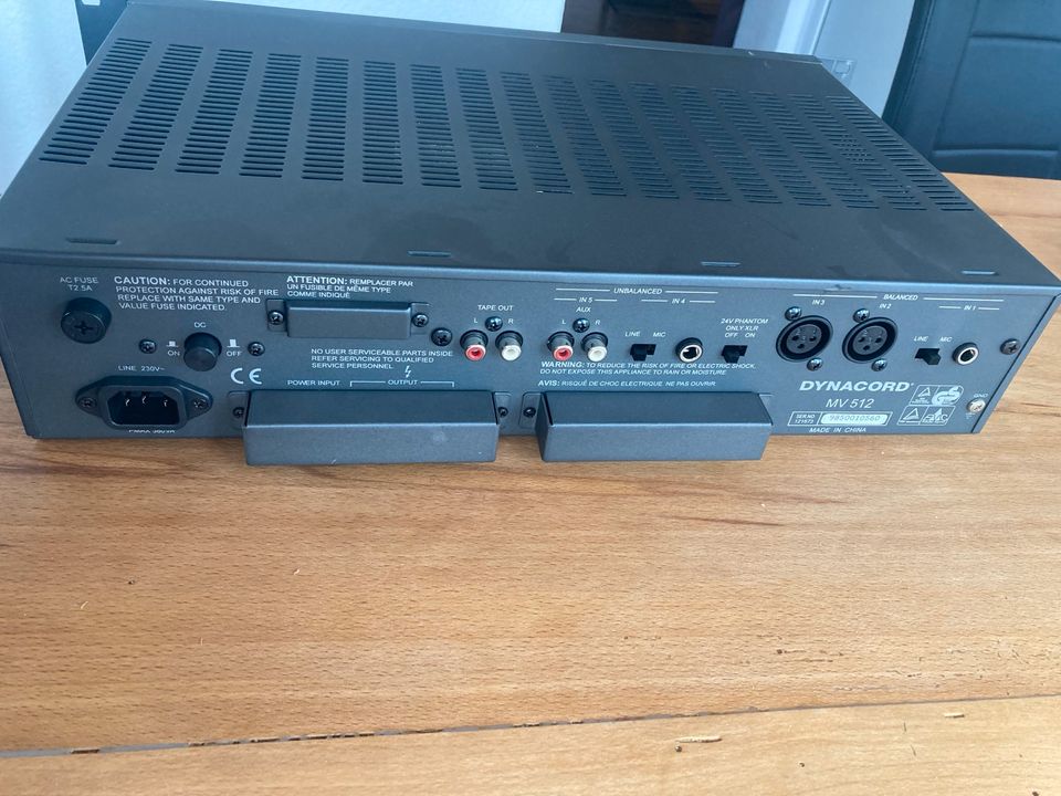 Dynacord MV512 120w Mixer Amplifier inklusive Case in Hunderdorf