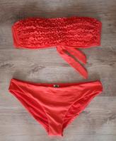 ❤️ BENETTON süßer Bikini M cup B gepolstert rot Bayern - Ochsenfurt Vorschau