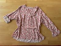 Tom Tailor Bluse geblümt rot/weiß 46 Nordrhein-Westfalen - Borken Vorschau