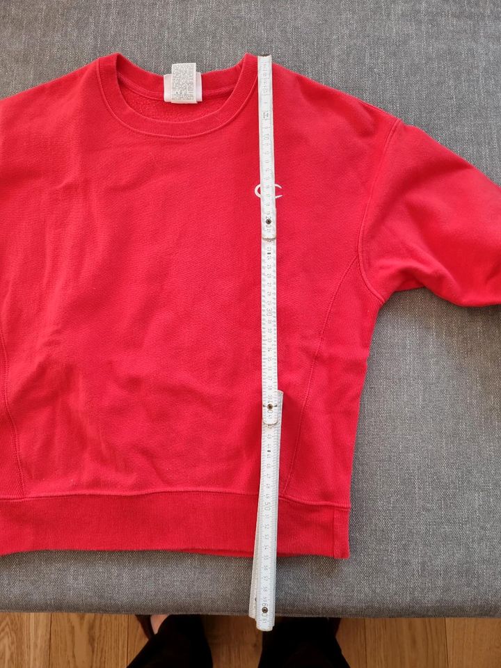 Champion Sweatshirt Pulli rot in Kastl