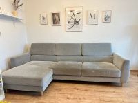 Stylisches graues 3er Sofa mit Holzbeinen Bayern - Immenstadt Vorschau
