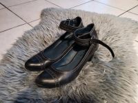 Schuhe Damen mit Absatz, schwarz, mit Riemchen, Größe 41 Bayern - Friedberg Vorschau