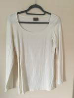 2 Langarmshirts - weiß/schwarz - Gr. 38 - Vero Moda Niedersachsen - Hoyerhagen Vorschau