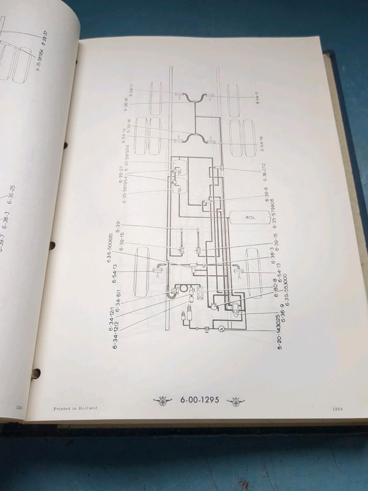 DAF LKW Oldtimer Anhänger Sattel Werkstatt Handbuch Luftplan 3300 in Selters