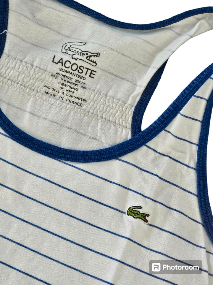 2 orig LACOSTE Tops Gr 34/36 in Idar-Oberstein