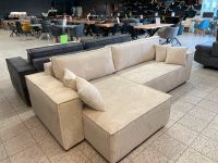 Sofa Couch Wohnlandschaft Bettfunktion Cord beige Bayern - Weitramsdorf Vorschau