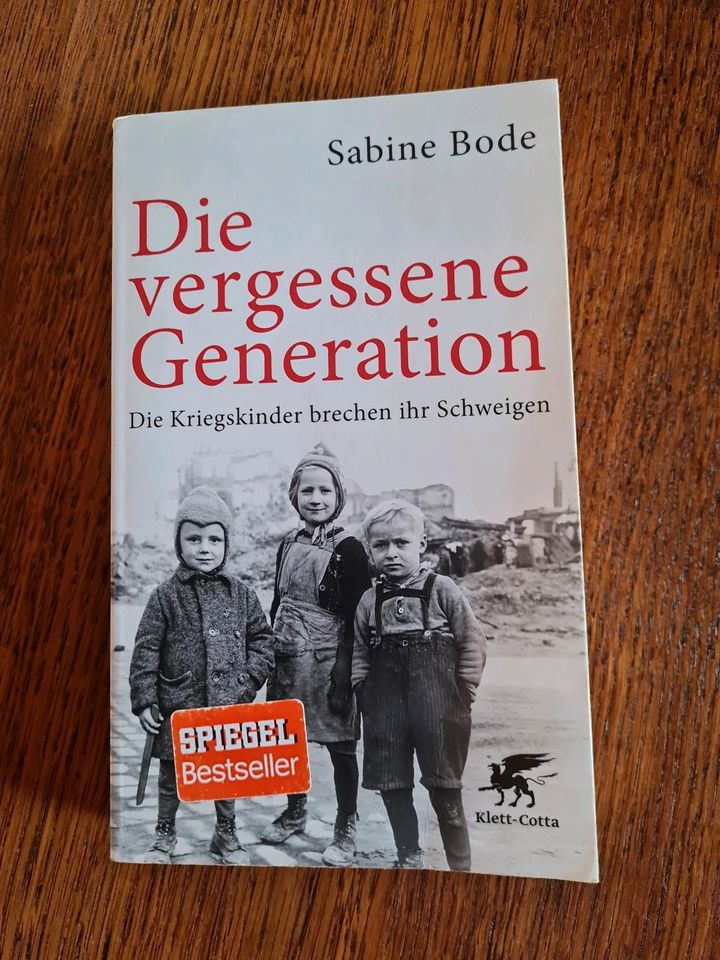 Die vergessene Generation Sabine Bode Buch in Eitorf