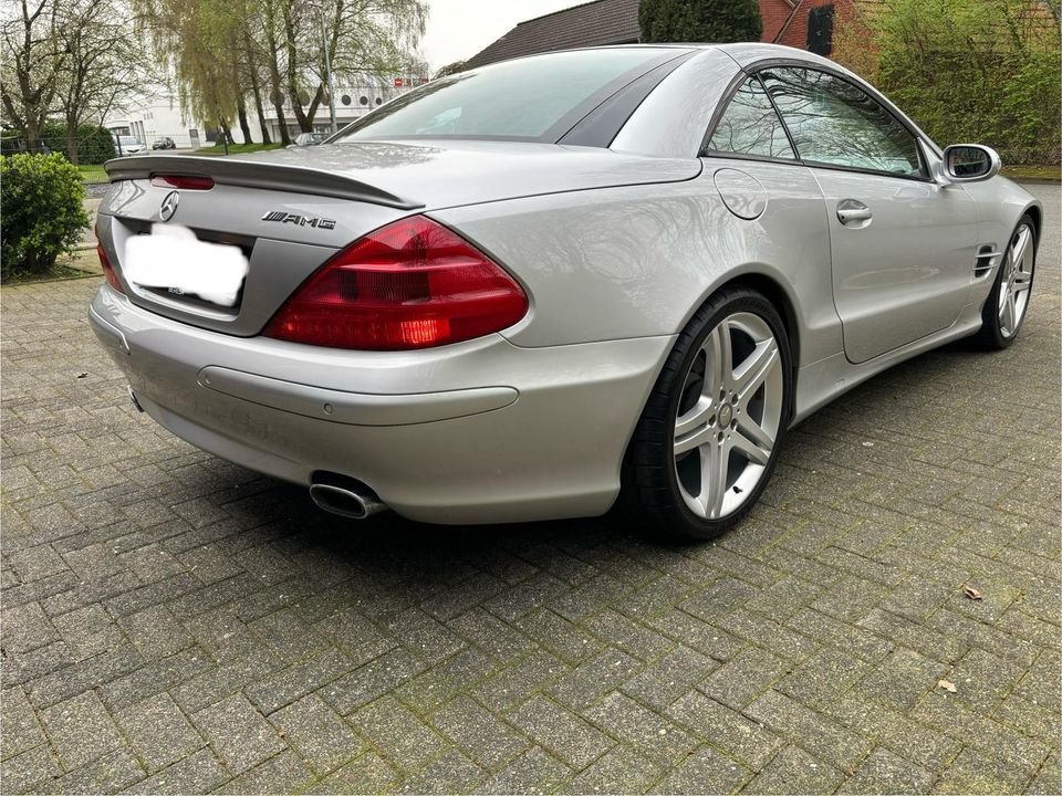 Mercedes SL350 Silber / TÜV 05.25 / Serviceheft in Coesfeld