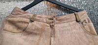 Damen Trachtenhose in lang, Wildleder, Oktoberfest, Gr. 44, beige Nordrhein-Westfalen - Lünen Vorschau