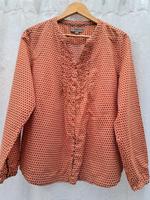 Comma,  Bluse/Tunika, 44/,  orange-rostfarben, oversized Nordrhein-Westfalen - Rhede Vorschau