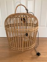 Neu Rattan Lampe Boho Natur NP 160€ Schleswig-Holstein - Hemdingen Vorschau