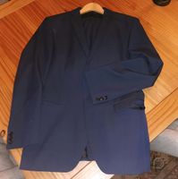 Anzug Jacket mit Hose (beides Größe D 48) dunkelblau Dresden - Langebrueck Vorschau