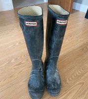 Hunter Boots Gummistiefel Gr. 39 blau Saarland - Homburg Vorschau