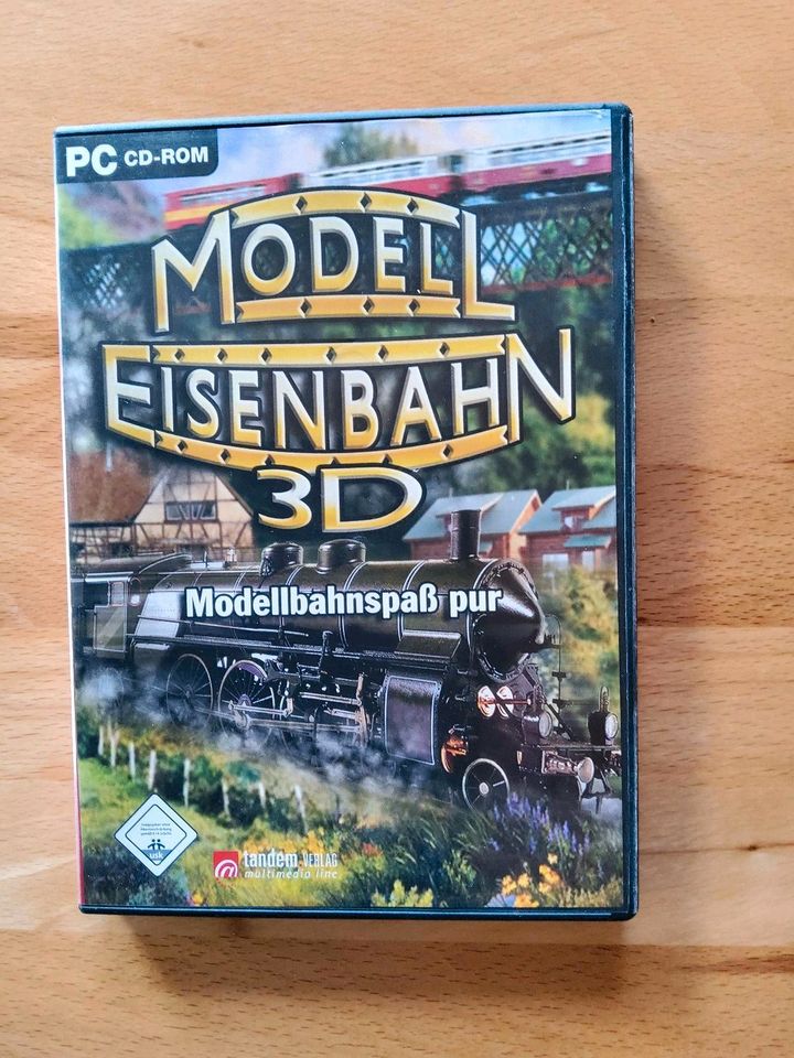 PC CD ROM Modell Eusenbahn 3D Spiel in Tholey