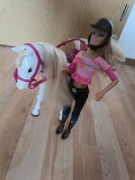 Barbie mit Pferd reiten bewegt sich Sachsen - Bautzen Vorschau