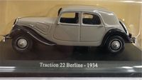 Modellauto Citroën Traction 22 Berliner 1934, Metall  1/43 Hamburg-Nord - Hamburg Ohlsdorf Vorschau