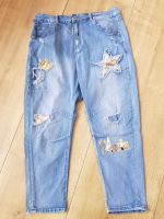 Jeans Sexy Woman Gr.XL mit Goldglitzer Nordrhein-Westfalen - Kerken Vorschau