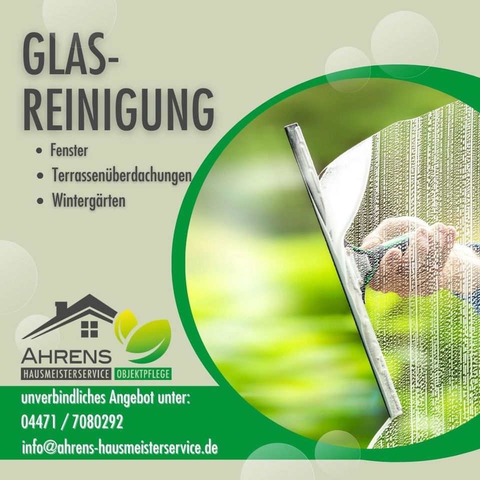 professionelle Glasreinigung in Cloppenburg