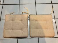 2x Sitzkissen beige Stuhlkissen 38x38cm Baden-Württemberg - Mannheim Vorschau