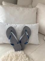 Havaianas brazil , grau & schwarz , neuwertig! Nordrhein-Westfalen - Bottrop Vorschau