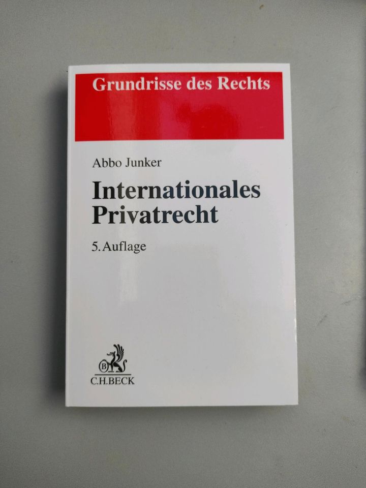 Junker Internationales Privatrecht Lehrbuch Jura 5. Aufl Studium in Rostock