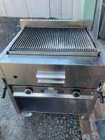 Bartscher Lavastein Grill Gas Edelstahl Gastronomie  rollbar Nordrhein-Westfalen - Kürten Vorschau