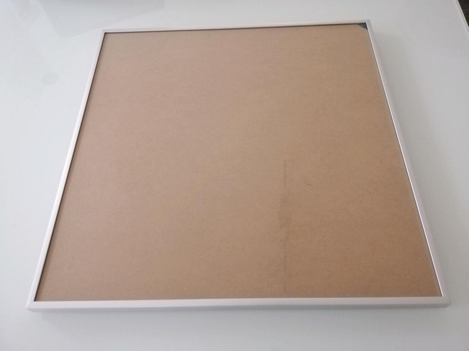 Quadratischer Bilderrahmen 51 x 51 cm silber in Leipzig