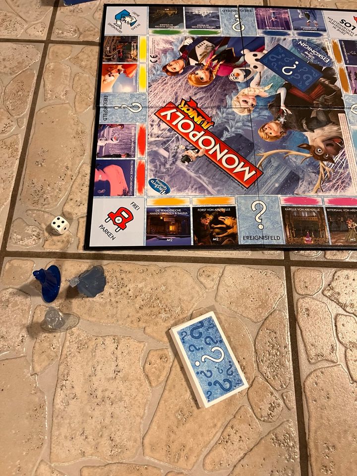 Monopoly Junior die Eiskönigin Anna&Elsa in Holle
