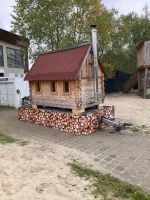 Mobile Sauna mieten Schrotholzsauna Holzofen Sachsen - Krauschwitz Vorschau