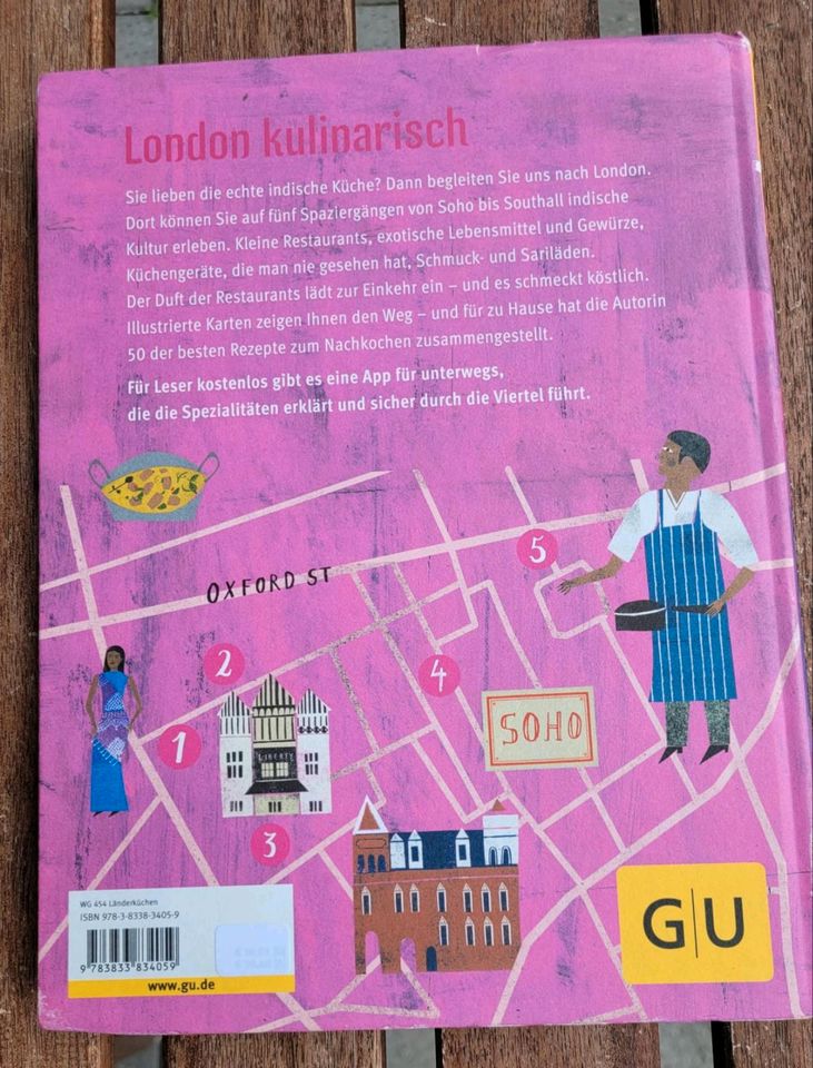 Indische Küche in London Kochbuch ISBN 9783833834059 in Schwalbach a. Taunus