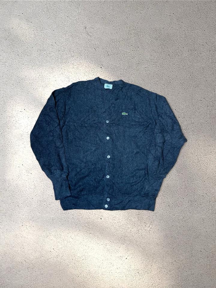 Vintage Lacoste Strickjacke Sweater 90s 2000s Retrolacoste in Korbach
