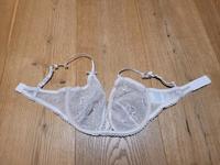 BH blassbeige Gr. 75C,  bestickter deep plunge BH Bayern - Erdweg Vorschau
